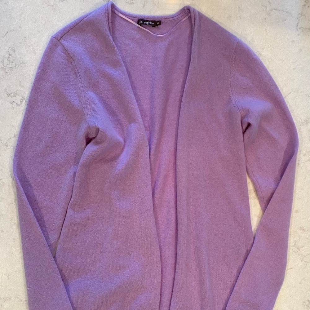 J McLaughlin cashmere cardigan